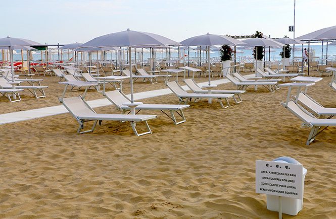 spiaggia area cani - Lidi Balneari SUP Attrezzatura Sport Mare - Stabilimenti Mare Lago Mondo Balneare